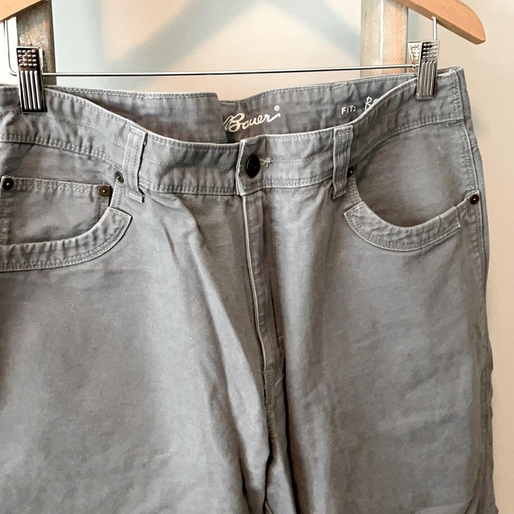 EDDIE BAUER Gray Relaxed Fit Pants